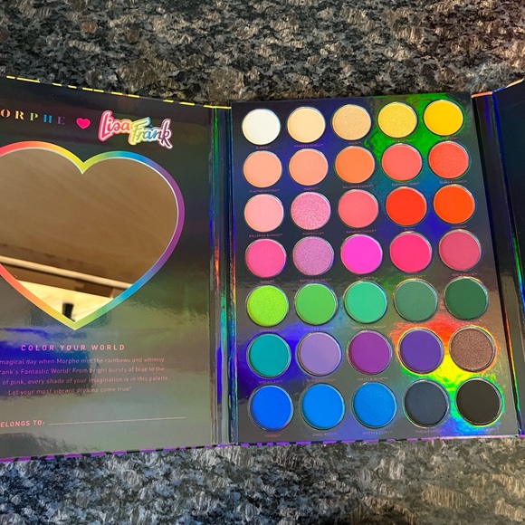 Morphe X Lisa Frank 35B palette - Picture 2 of 3